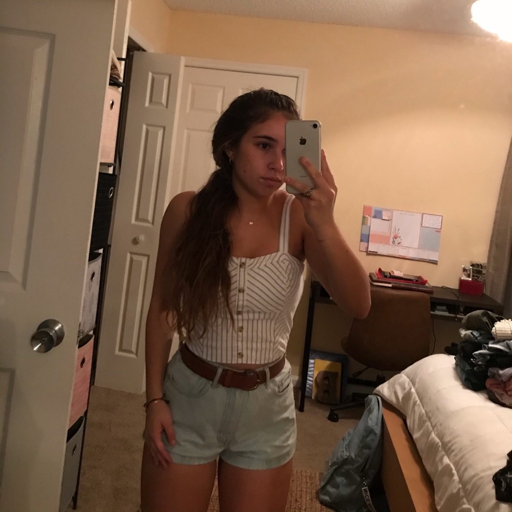 tank top button down